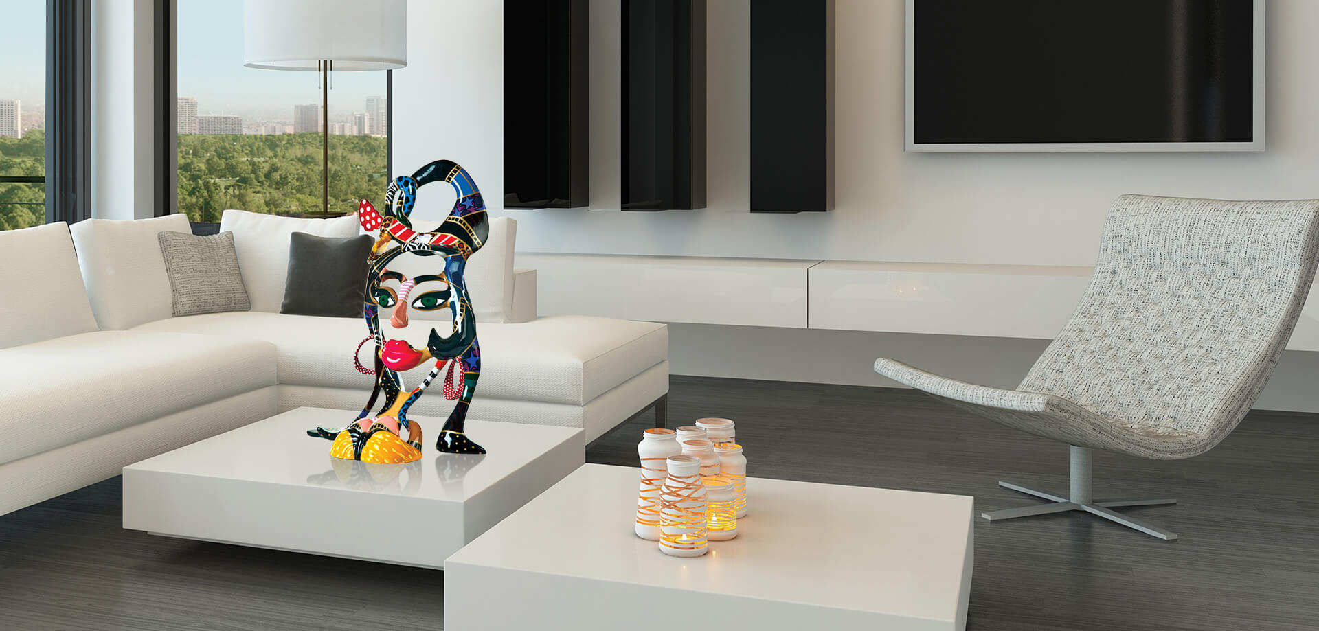 Icons collection — The Beatles sculpture by Dorit Levinstein