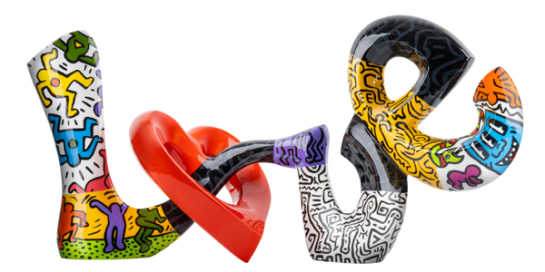 New Love  - Homage to Haring